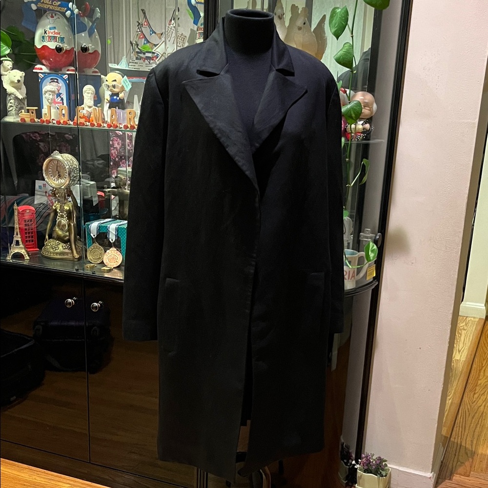 Designers Black Overcoat